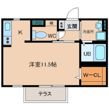 シャーメゾン城東の物件間取画像